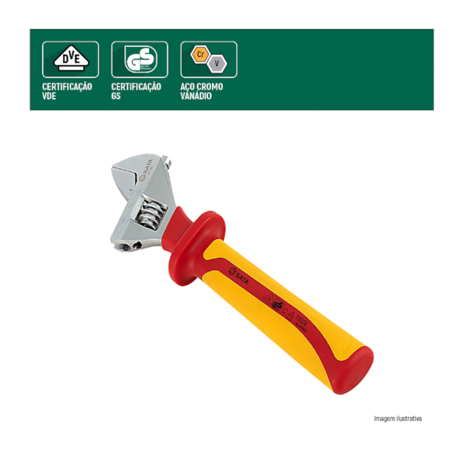 Chave Ajustável Isolada VDE 6