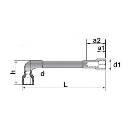 Chave Biela 16mm 25PK-16 GEDORE-3ba407d0-a651-4ec7-96f5-d03daf4f17d1