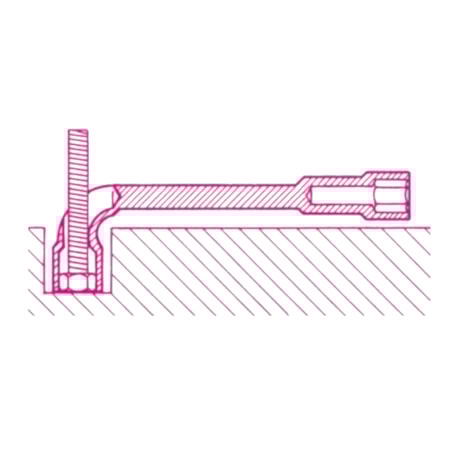 Chave Biela 26mm Estriada Sextavada com Furo Passante 932 BETA-e1d85757-2f30-4ee8-b181-6b78e268e720