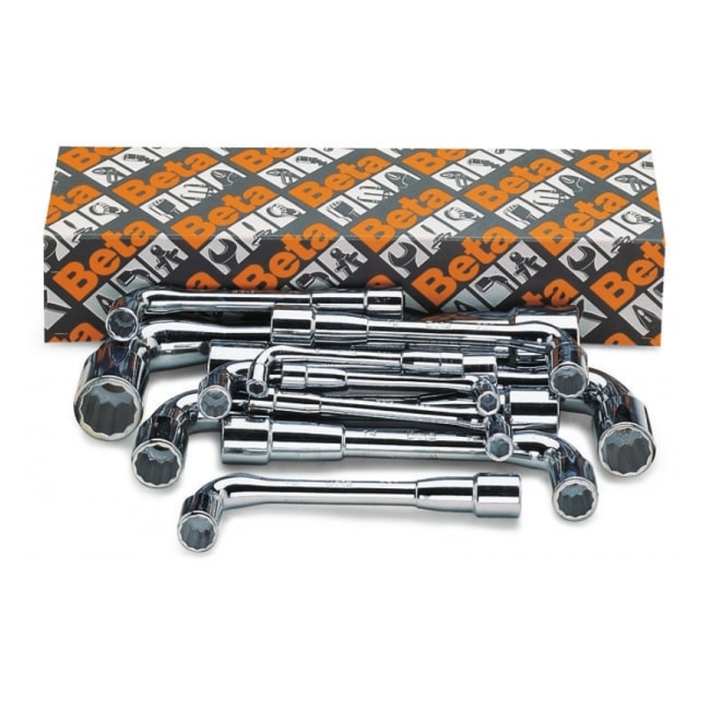 Chave Biela 6 a 22mm com Furo Passante Estr/Sext 11 Peças 937/S11 BETA-74f20c88-7db3-4378-80be-f742a070f7b0