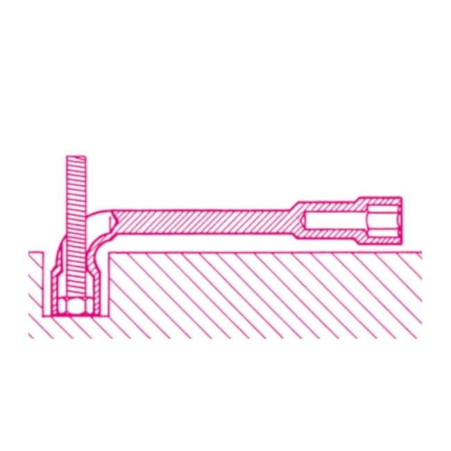 Chave Biela Tubular 26mm em L com Furo Passante 933 BETA-eeaa2954-260a-4920-b40c-a7314727e71f