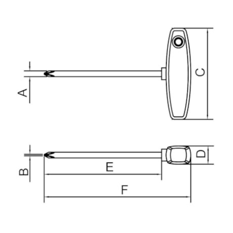 Chave Cabo T Ponta Cruzada 8 x 290 mm 44359/140 TRAMONTINA PRO-7ce9aa87-9e39-47db-91ce-c25bf5518017