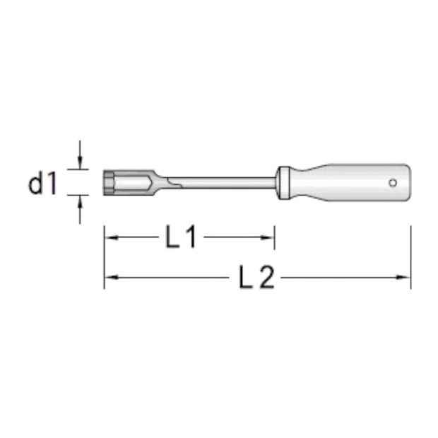 Chave Canhão 1/8'' 33-1/8