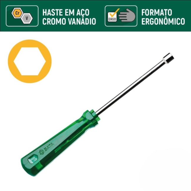 Chave Canhão 12mm x 245mm ST61453 SATA-1d36dac8-5138-4a9d-8bca-f1e1e8578c8f