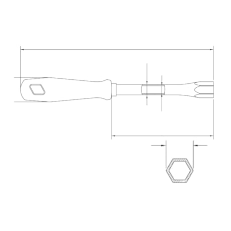 Chave Canhão 6mm com Haste Tubular 41450006 TRAMONTINA PRO-7dd24323-df45-4270-8d19-78d492dd11b9