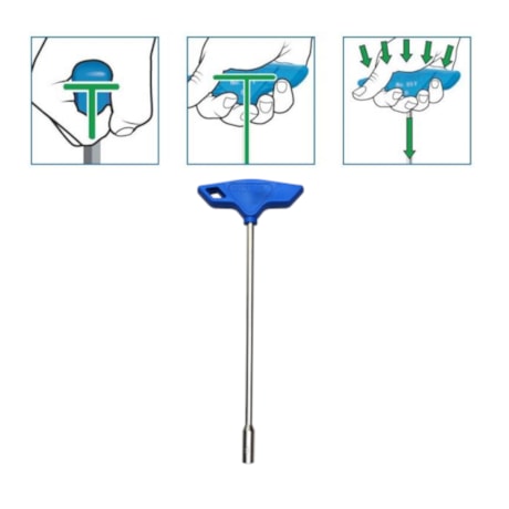 Chave Canhão com Cabo T 12mm 33T-12 GEDORE-bdda8bfa-1ea5-44fb-90cf-dc83da13cc58