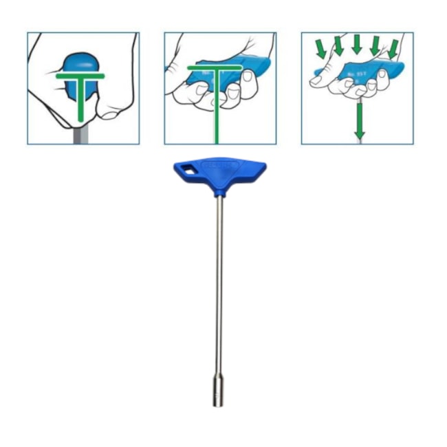 Chave Canhão com Cabo T 12mm 33T-12 GEDORE-23611fa5-2c40-41e3-bb1f-1bbfce711839