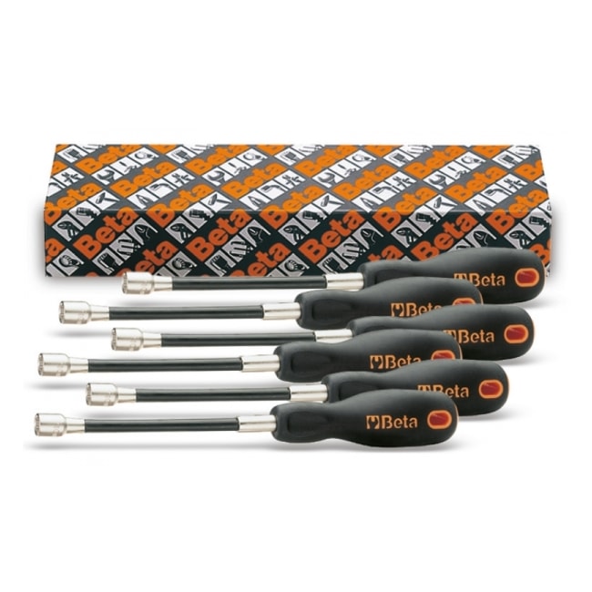 Chave Canhão Flexível 5 a 10mm 6 Peças 943FL/S6 BETA-a50742a1-8a15-480a-a98d-4aa420a5c0c4
