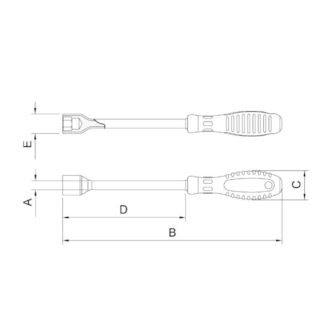 Chave Canhão Isolada 12mm 44317012 TRAMONTINA PRO-fdf718d2-e0ad-4b9e-85ea-b9444583e5b0