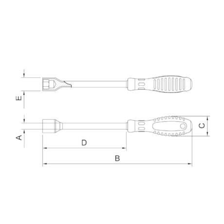 Chave Canhão Isolada 5mm 44317005 TRAMONTINA PRO-9e96124f-73d0-4395-ad59-804b76319d16