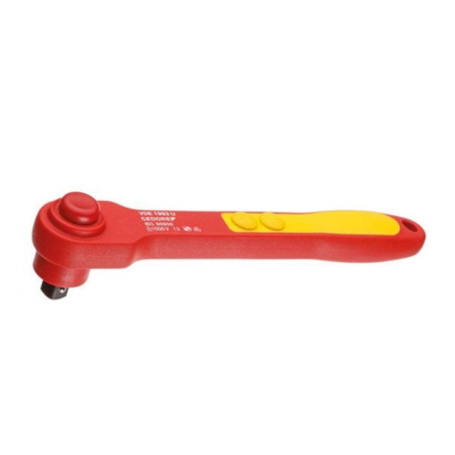 Chave Catraca Isolada Reversível Encaixe 1/2'' VDE 1993U GEDORE-d44e3a7a-e51e-4464-927f-b8a0283f6b04