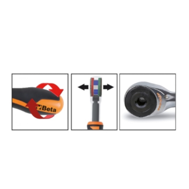 Chave Catraca Reversível com Encaixe de 1/4