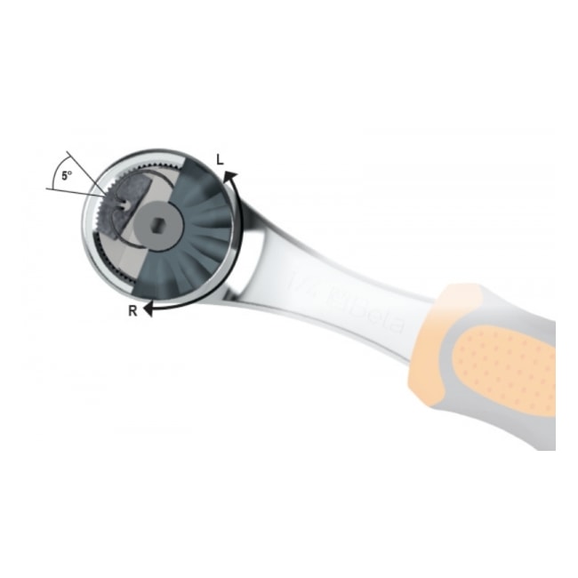 Chave Catraca Reversível Encaixe 1/4