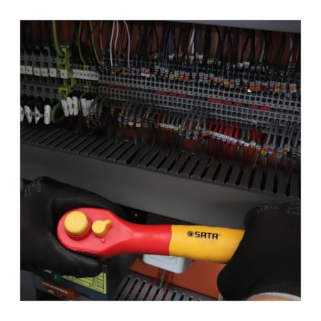 Chave Catraca Reversível Isolada VDE 1000V de 250MM ST12983SC SATA-733d2d82-dad0-4037-87e0-d6eebd6648ff