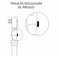 Chave Catraca Telescópica com Cabeça Flexível 1/2" 44841/102 TRAMONTINA PRO