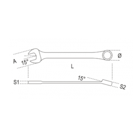 Chave Combinada 10mm Anti Queda 42NEWHS BETA-5a2f0763-d818-4031-ba7b-3c4fa38cf1d7