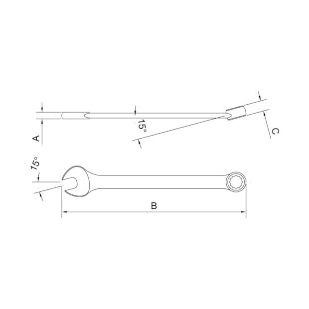 Chave Combinada 21mm 44650/121 TRAMONTINA PRO-05b5df93-59cb-4c68-ace4-65604263a573