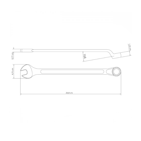 Chave Combinada 21mm Cromada 42246121 TRAMONTINA MASTER-62c67601-f394-4696-a0fe-55dfb073a1cf