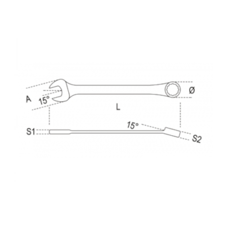 Chave Combinada 26mm 42NEW BETA-b72848c1-ff9d-4337-9dad-48ddad666b8d