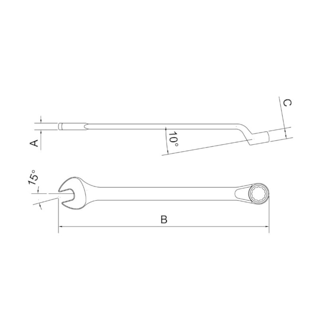 Chave Combinada 28mm 44660/128 TRAMONTINA PRO-c885d279-68ff-4c60-8dc1-ca1df1ebd166