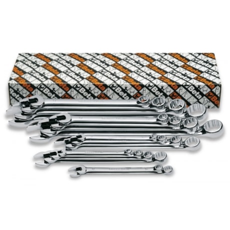 Chave Combinada 8 a 32mm 18 Peças Longa Cromada 42LMP/S18 BETA-cb571c2f-021f-4c6d-aea5-f303f943a7c5
