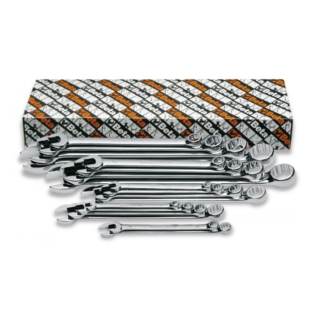 Chave Combinada 8 a 32mm 18 Peças Longa Cromada 42LMP/S18 BETA-3b313082-75c3-4a76-af8d-7accf015405b