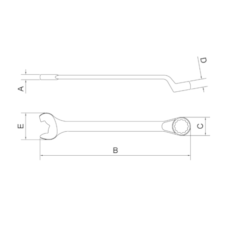 Chave Combinada 8mm Superdrive 44680108 TRAMONTINA PRO-32caf117-fad3-49b8-8161-6a3c7b496a85