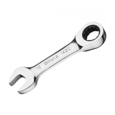 Chave Combinada Catraca 15mm Curta Reversível 142C BETA-06096b9c-5b6f-493f-a619-fc9616e198bb