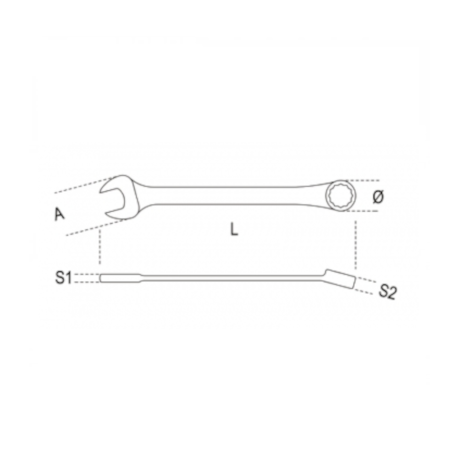 Chave Combinada Catraca 15mm Curta Reversível 142C BETA-b1a5e59e-e0e6-4099-9fa8-f0775a70db59