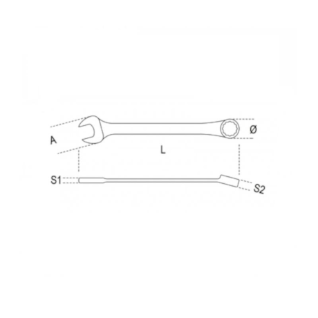 Chave Combinada Catraca 22mm Articulada Reversível 142SN BETA-a91c20b6-e2ed-461b-b8a0-f87a7faff954