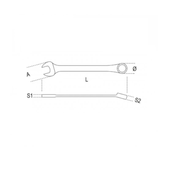 Chave Combinada Catraca 24mm Articulada Reversível 142SN BETA-1e7030c0-3a37-4836-aefa-7c1a1cd3f037