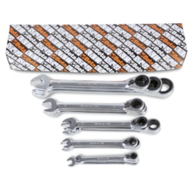 Chave Combinada Catraca 6 a 27mm 17 Peças Reversivel 142/S17 BETA