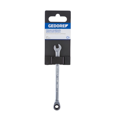 Chave Combinada Catraca 7mm Plana 9R-7 GEDORE