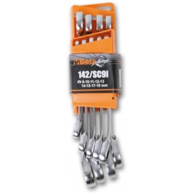 Chave Combinada Catraca 8 a 19mm 9 Peças Reversivel Estojo 142/SC9I BETA