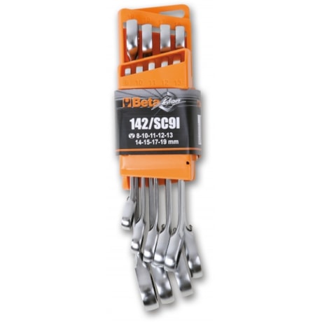 Chave Combinada Catraca 8 a 19mm 9 Peças Reversivel Estojo 142/SC9I BETA-7c0a354b-8f8b-4dea-8816-976f45e470be