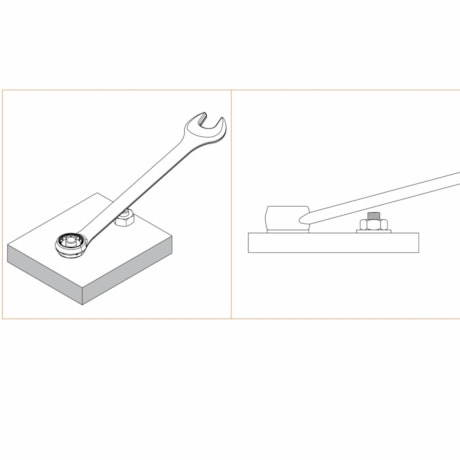 Chave Combinada Cobre-Berílio Antifaiscante 5/8