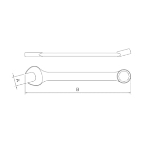 Chave Combinada Cobre-Berílio Antifaiscante 7/8