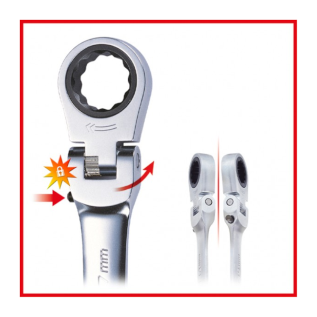 Chave Combinada com Catraca Articulada 8mm 503.4808 KS TOOLS-e0d50e1a-c77f-4be6-a0a5-54032d470d61