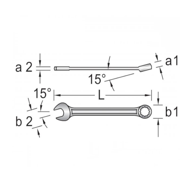 Chave Combinada Extra Longa 7mm 7XL-7 GEDORE-2cecd64e-1037-45a8-8b7c-c1e1210dad98