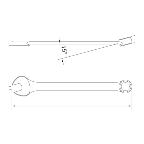 Chave Combinada Reta 16mm 44650116 TRAMONTINA PRO-259bc747-d88a-40d0-a841-31078d4b1b98