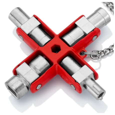 Chave Cruz Universal para Armários em Sistemas de Fechamentos Usuais 00 11 06 KNIPEX-e3b9e829-35e0-4d0b-b6eb-69988e92bdea