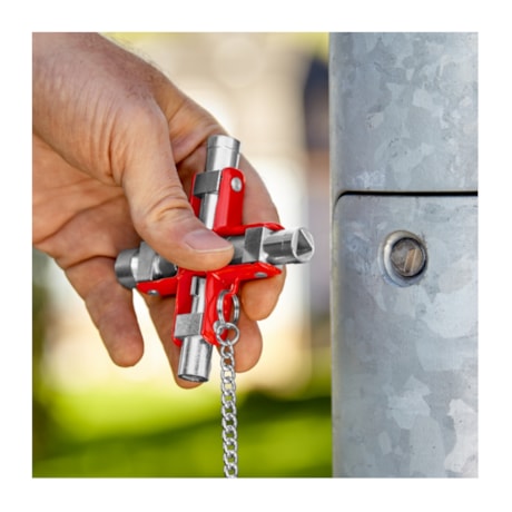 Chave Cruz Universal para Armários em Sistemas de Fechamentos Usuais 00 11 06 KNIPEX-3b1d7cb0-b241-450b-9e8c-7c3523f65b33