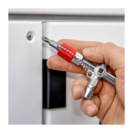 Chave de Armário de Distribuição 76mm 00 11 03 KNIPEX-0de7d29c-5cae-4cbe-8ef9-d246cccf1f2b