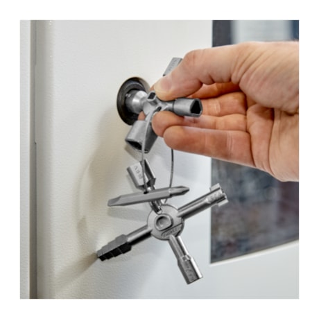 Chave de Armário de Distribuição 92 mm Twinkey 00 11 01 KNIPEX-c08b320b-fed7-458a-af32-75ff712ff74f