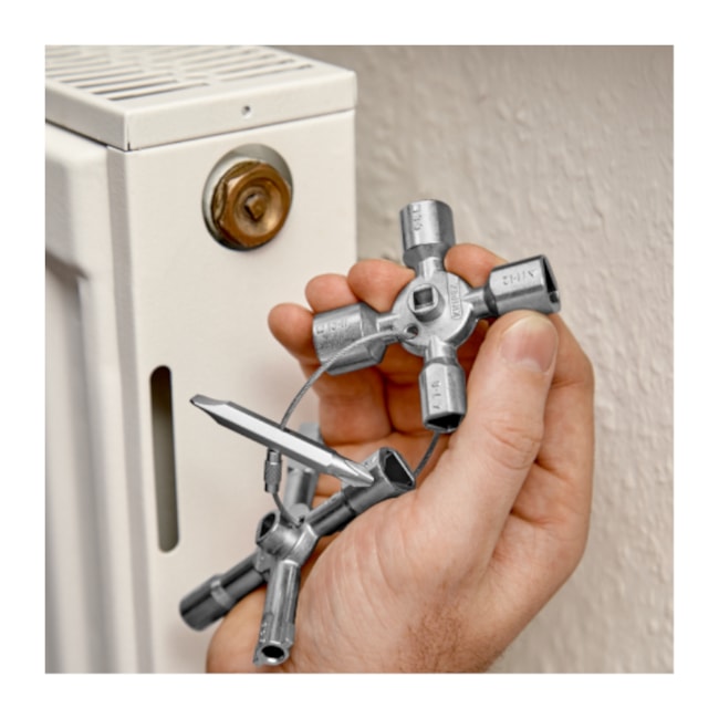 Chave de Armário de Distribuição 92 mm Twinkey 00 11 01 KNIPEX-62e9feac-790a-434e-af7e-13dcca3c2afd