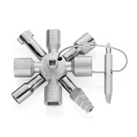 Chave de Armário de Distribuição 92 mm Twinkey 00 11 01 KNIPEX-c15336de-edb1-485a-a4cd-8835f6f38932