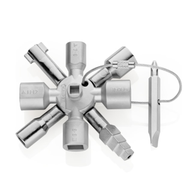 Chave de Armário de Distribuição 92 mm Twinkey 00 11 01 KNIPEX-1ca18368-f62f-475e-8fc7-5b16f3a7f8c9