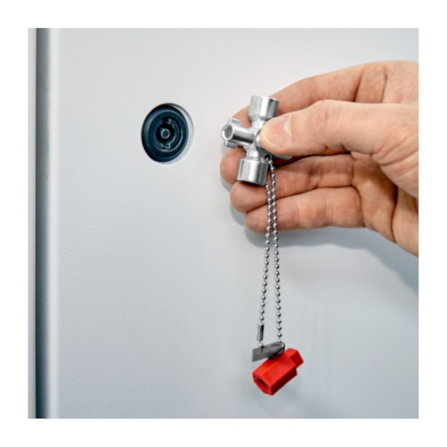 Chave de Armário de Distribuição Curta 44mm 00 11 02 KNIPEX-a9cdb1a1-afe0-45a1-b96f-cb3aa8a2e061