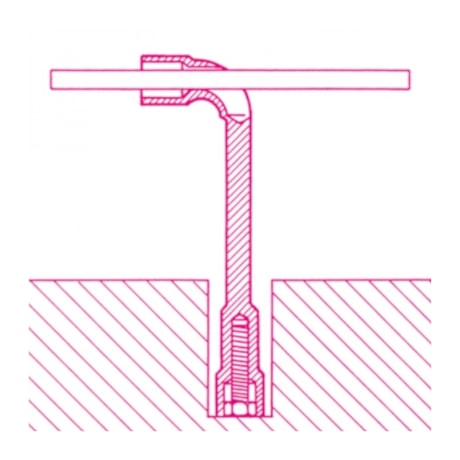 Chave de Biela Sextavada e Estriada 18 x 18mm com Furo Passante Anti-Queda 932HS BETA-34c5a762-a637-44cf-a543-6b948ceffb0e
