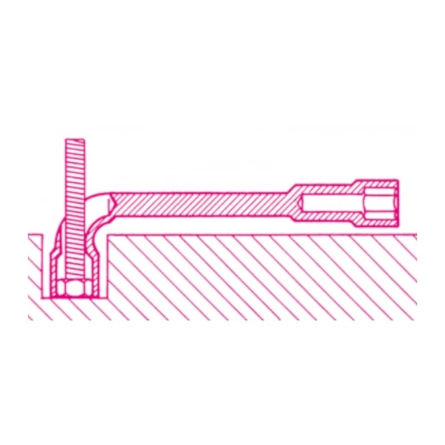 Chave de Biela Sextavada Estriada 21 x 21 mm com Furo Passante 937 BETA-f3a5b0be-1445-407f-a5e0-b552ef3e9b9d